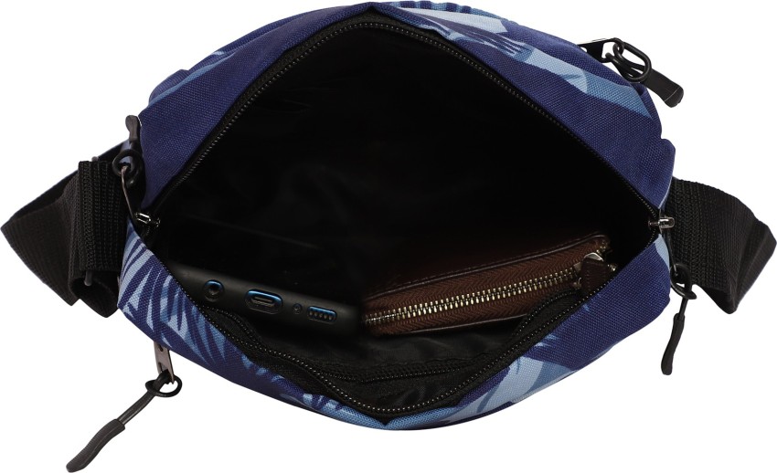 Nylon Plain Designer Sling Bag For Side Bag