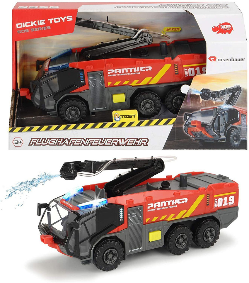 DICKIE TOYS SOS SERIES AIRPORT FIRE FIGHTER SOS SERIES AIRPORT