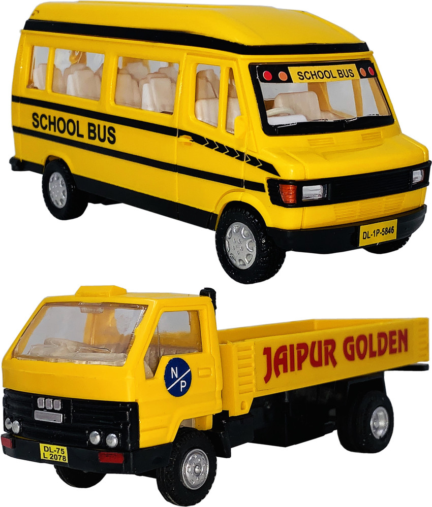 Small shop toy bus