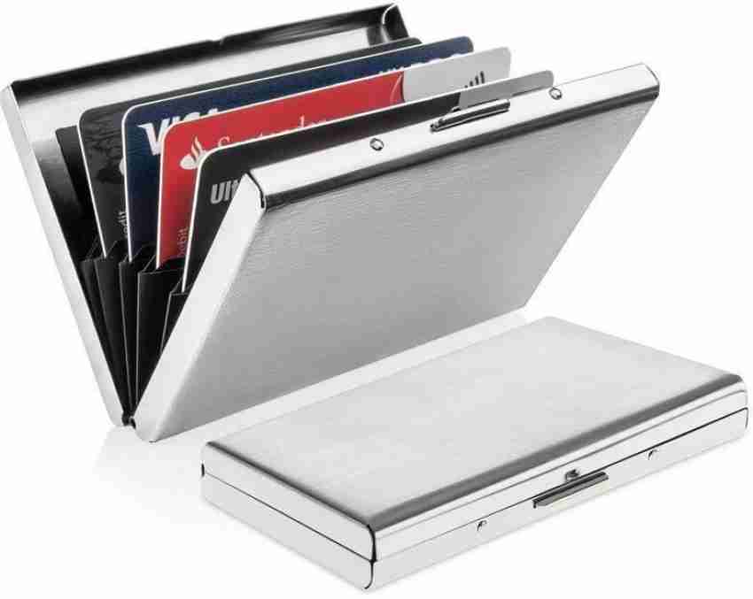 RFID Credit Card Holder Metal Wallet Slim Credit Card Case