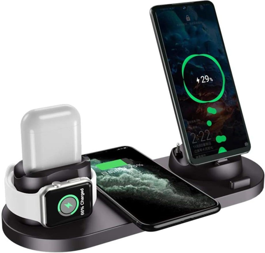 ICREATOR 3 in 1 15W Fast Wireless Charger foriPhone Airpod and iWatch and  Other Mobile Charging Pad Price in India - Buy ICREATOR 3 in 1 15W Fast  Wireless Charger foriPhone Airpod and iWatch and Other Mobile Charging Pad  online at