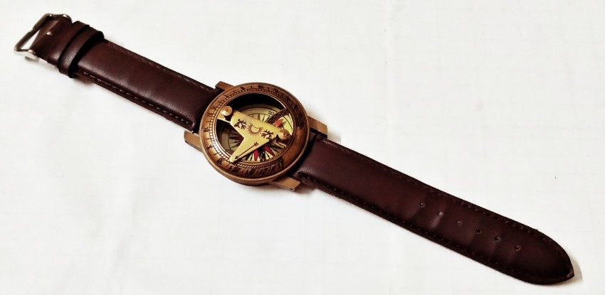 Brass best sale wrist watch