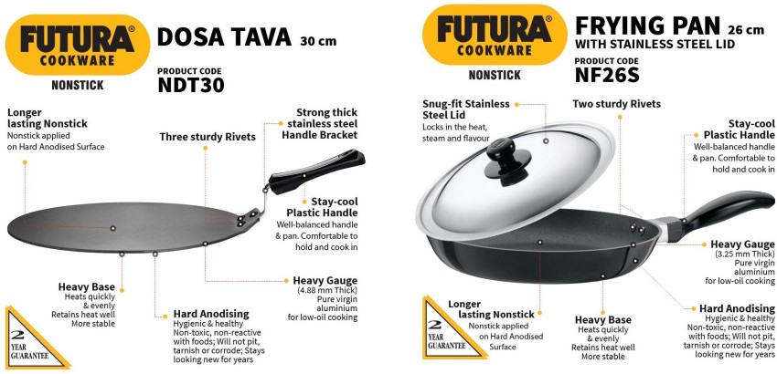 Tawa Non Stick 26cm - Hawkins Futura Cookware