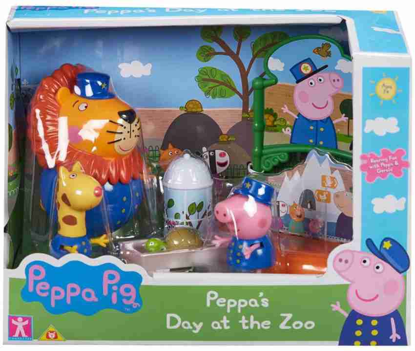 Peppa day out store at the zoo playset