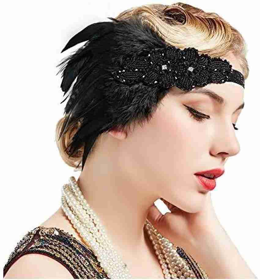 Gold great gatsby headpiece store