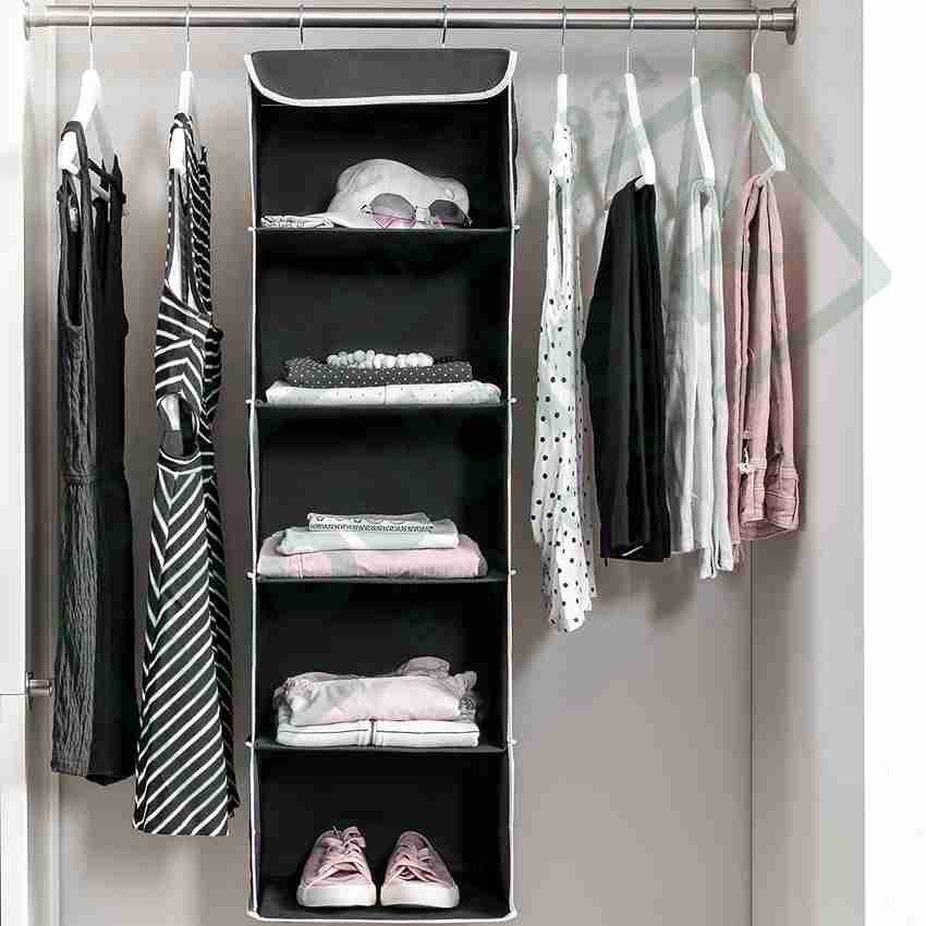 5 shelf hanging closet organizer shop