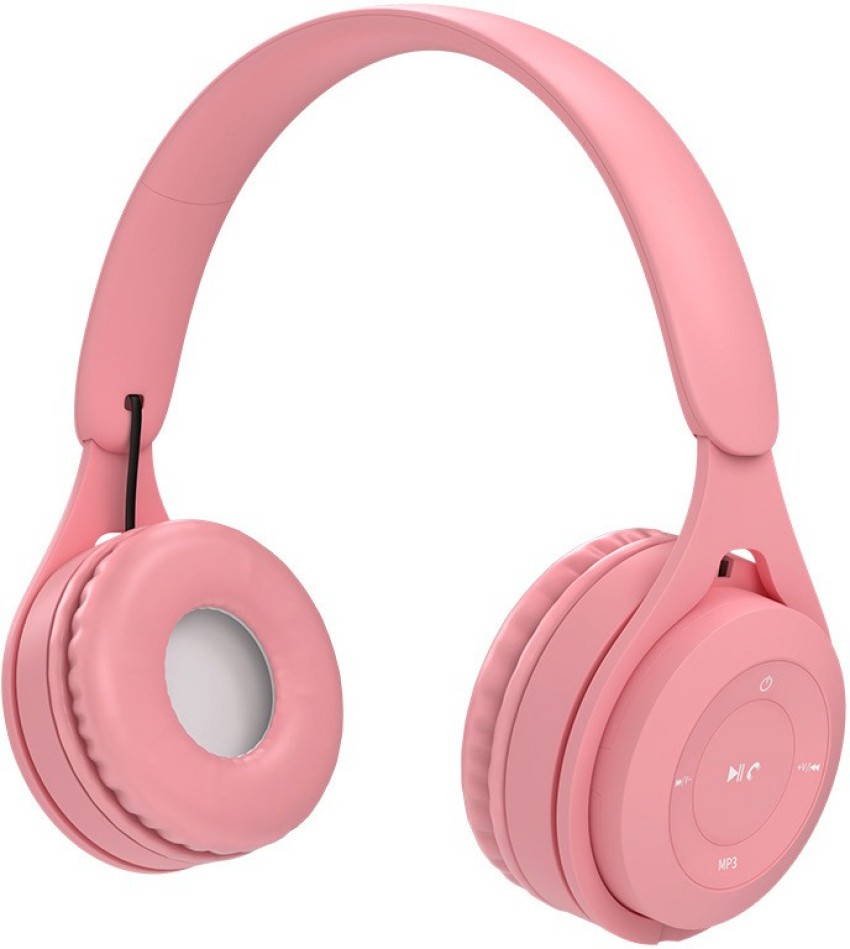 Headphones best sale pink wireless