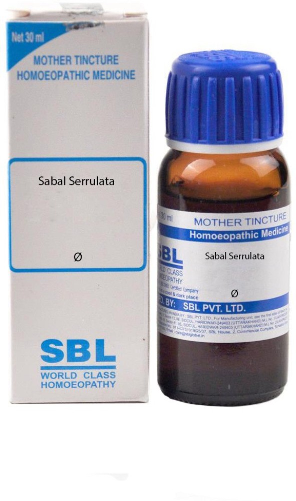 SBL Sabal Serrulata Mother Tincture Increases Breast Size – PUSHMYCART