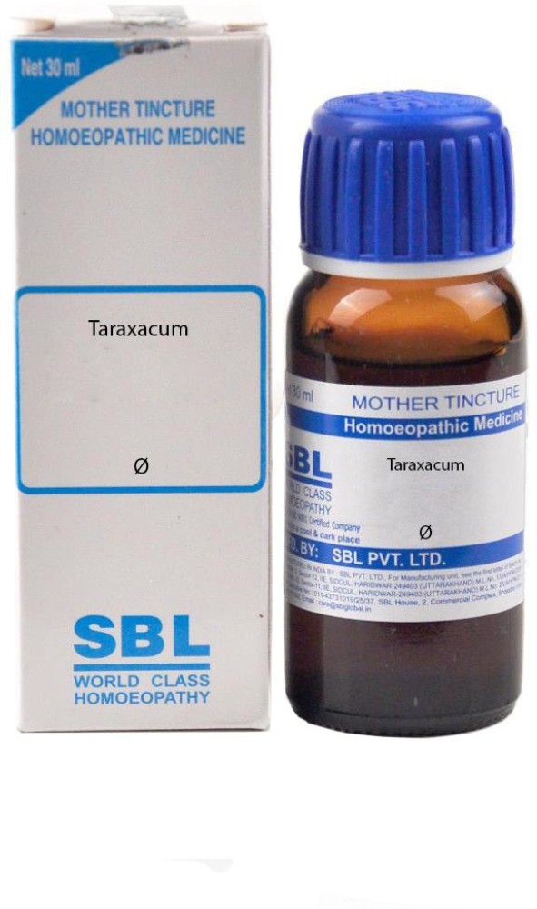 SBL Taraxacum Q Mother Tincture Price in India Buy SBL Taraxacum