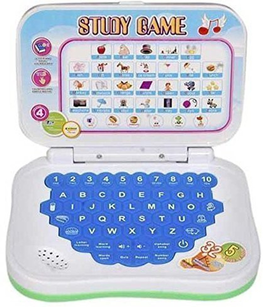 Kidzoy Mini Educational Learning Study Game Laptop For Kids With