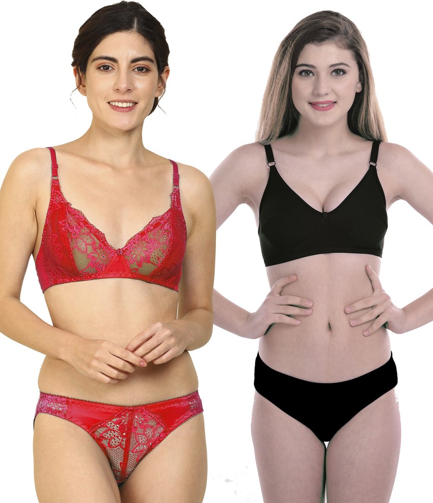 Buy Red Lingerie Sets for Women by In-curve Online