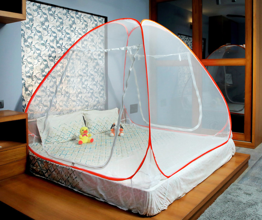 Flipkart SmartBuy Polyester Adults Washable Foldable Double Bed Mosquito Net