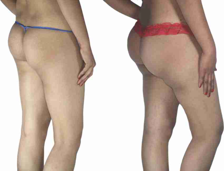 THE MEGA STORE Women Thong Red, Blue Panty - Buy THE MEGA STORE Women Thong  Red, Blue Panty Online at Best Prices in India