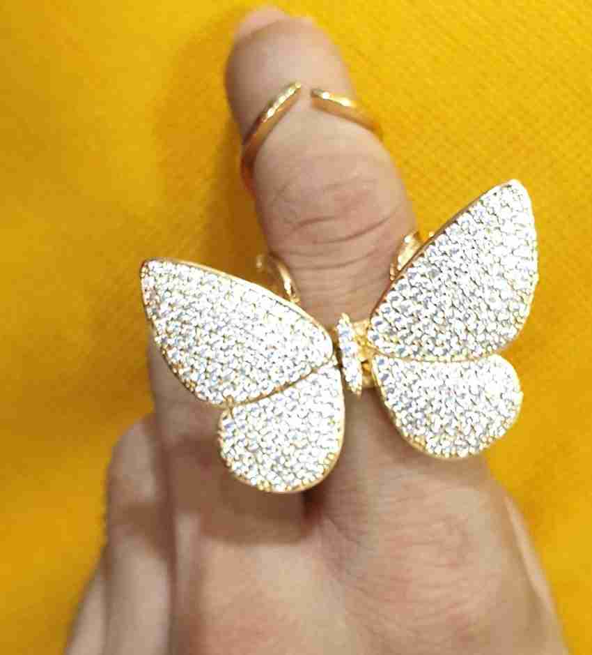 FebTech Butterfly With Moving Wings Ring for Women Girls Best Gift. Brass Ring Price in India Buy FebTech Butterfly With Moving Wings Ring for Women Girls Best Gift. Brass