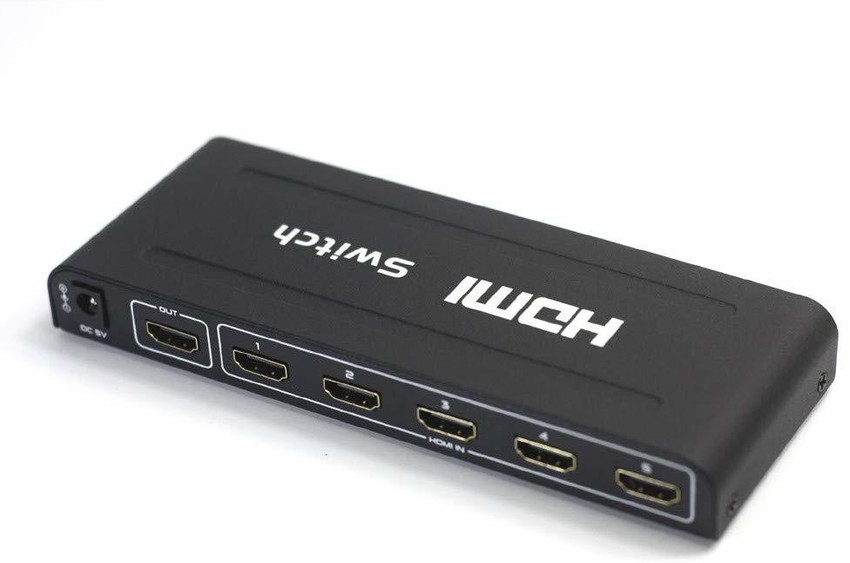 Tobo HDMI Switch Splitter 5 Ports HDMI Splitter 5 in 1 Converter