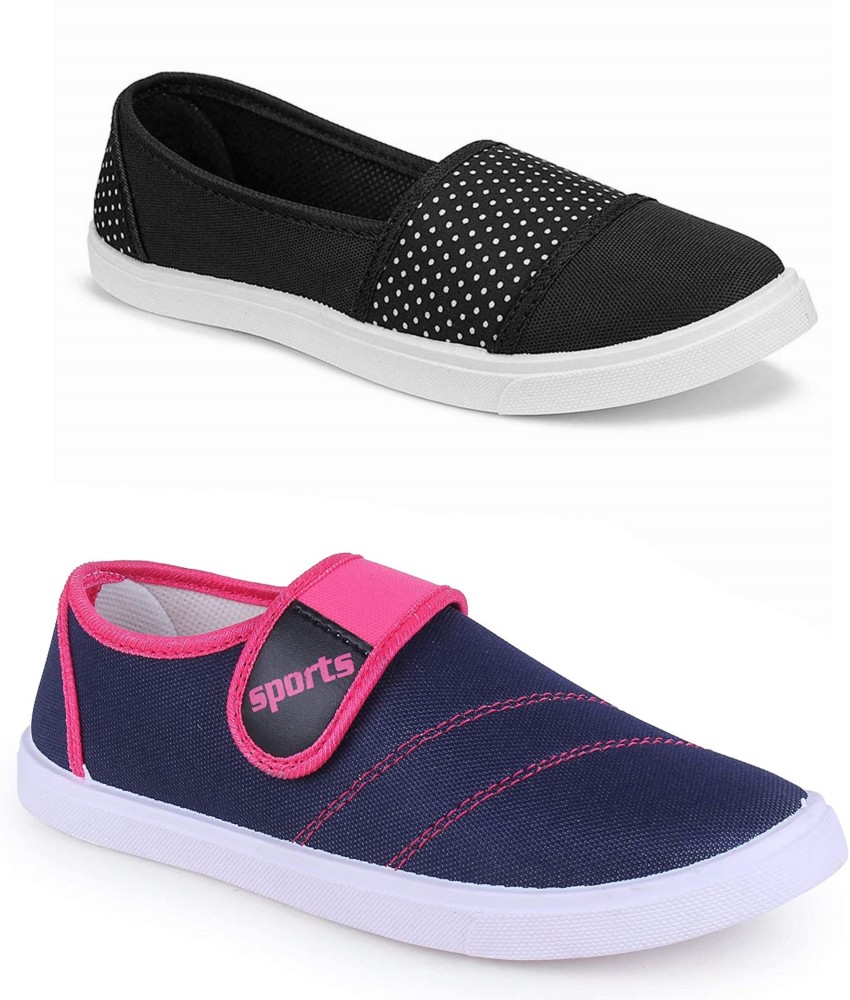 Flipkart canvas sales shoes for ladies