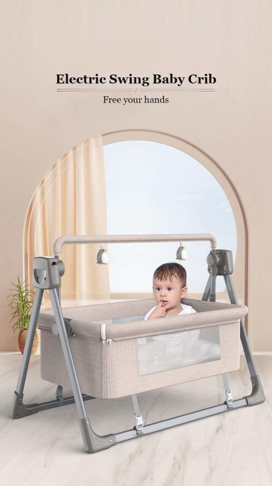 Electric Cradle for Baby Swing with Remote Control - StarAndDaisy