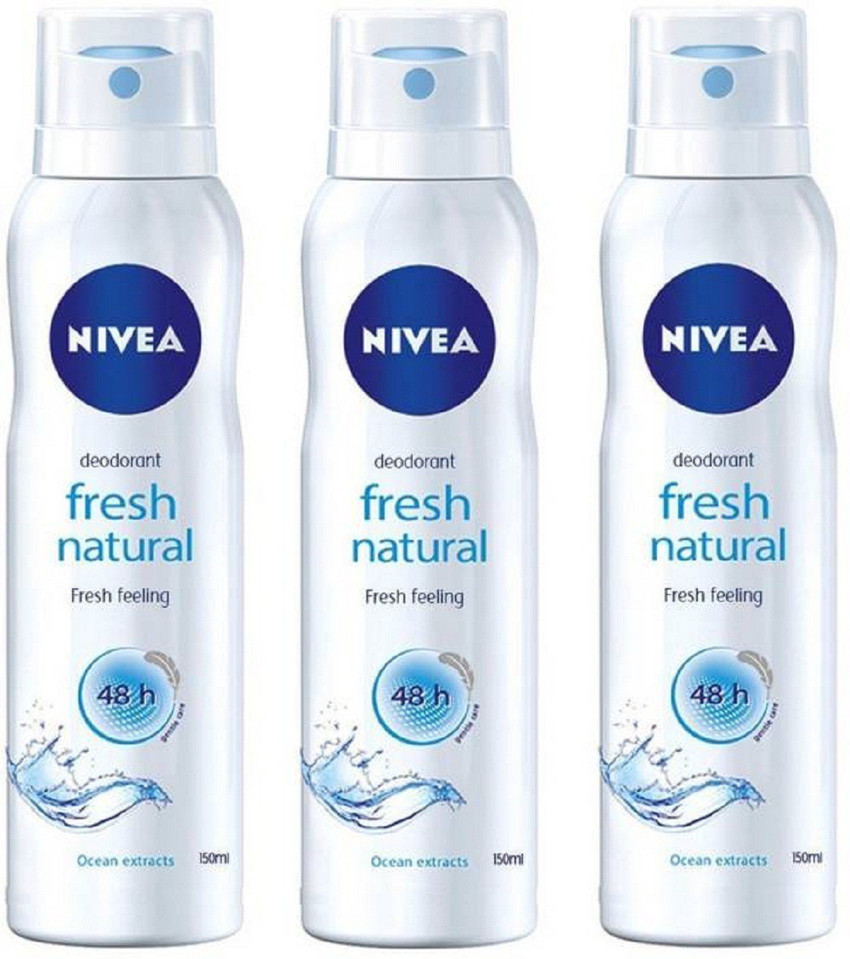 NIVEA FRESH NATURAL Deodorant Spray For Men