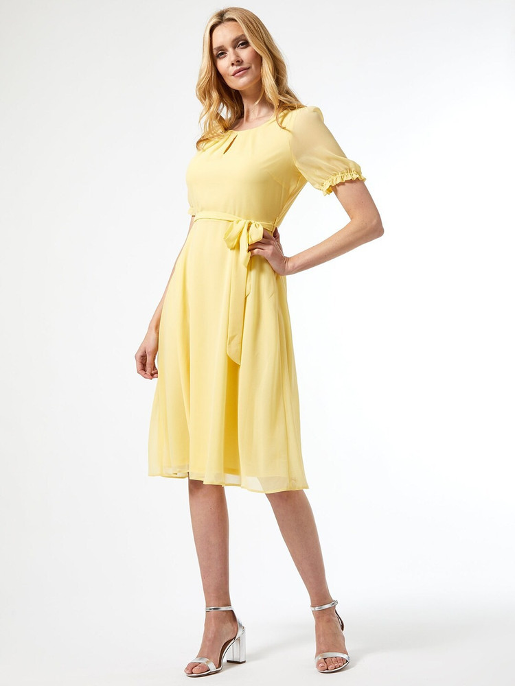 Dorothy perkins yellow sales dress