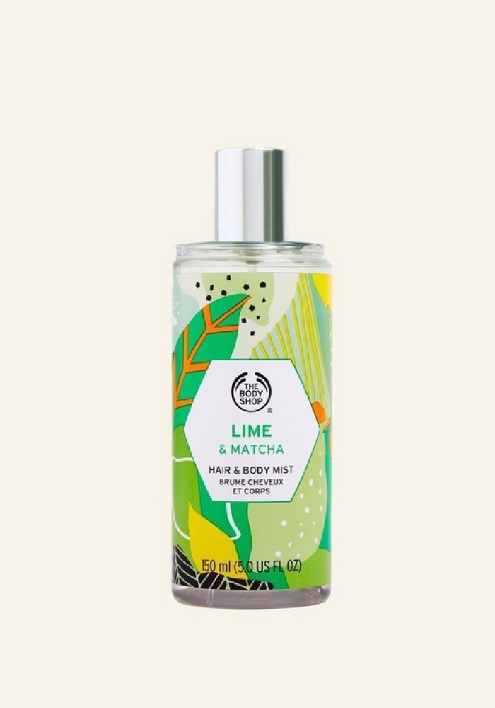 THE BODY SHOP Lime & Matcha Hair & Body Mist 150ml Hair Mist