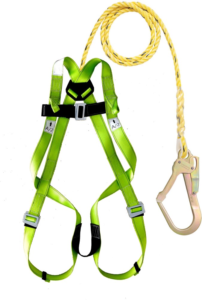 Gravitas Safety FULL BODY HARNESS FOR BASIC FALL ARREST (CLASS A) WITH  SINGLE ROPE LANYARD Safety Harness - Buy Gravitas Safety FULL BODY HARNESS  FOR BASIC FALL ARREST (CLASS A) WITH SINGLE