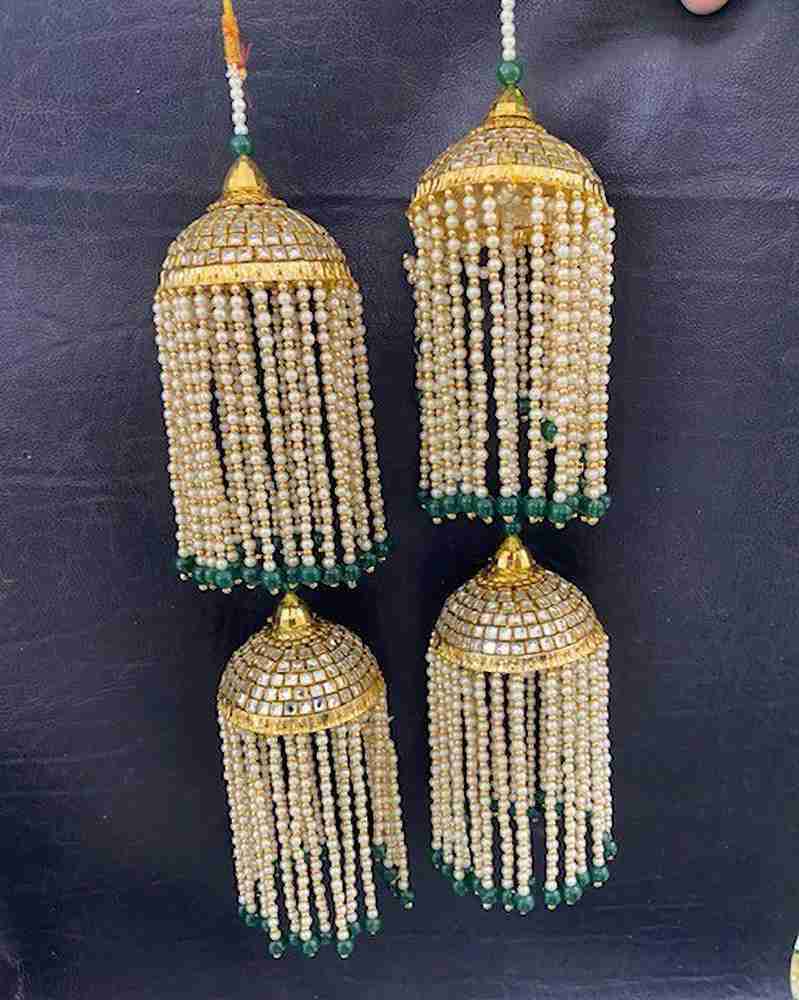 Din Shagna Da Co Kalire Bridal Punjabi Gold Plated long Kalira Jewellery for Girls and Women for Wedding Kaleera Price in India Buy Din Shagna Da Co Kalire Bridal Punjabi Gold