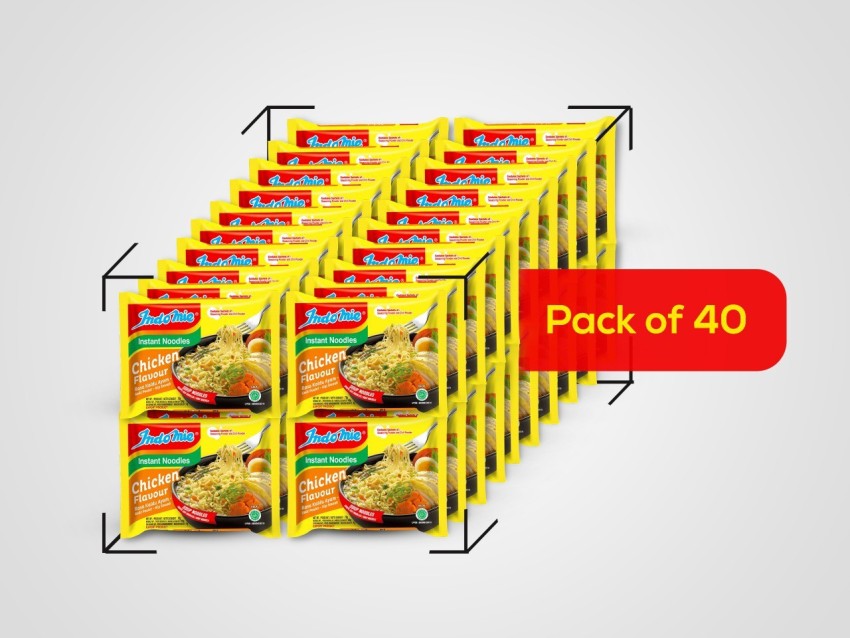 Indomie Noodles Istantanei al Gusto di Pollo Speciale (40