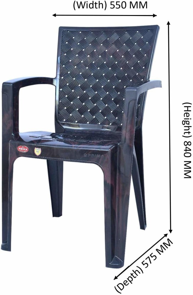 Prima Chair - Mesh Back With Writing Pad