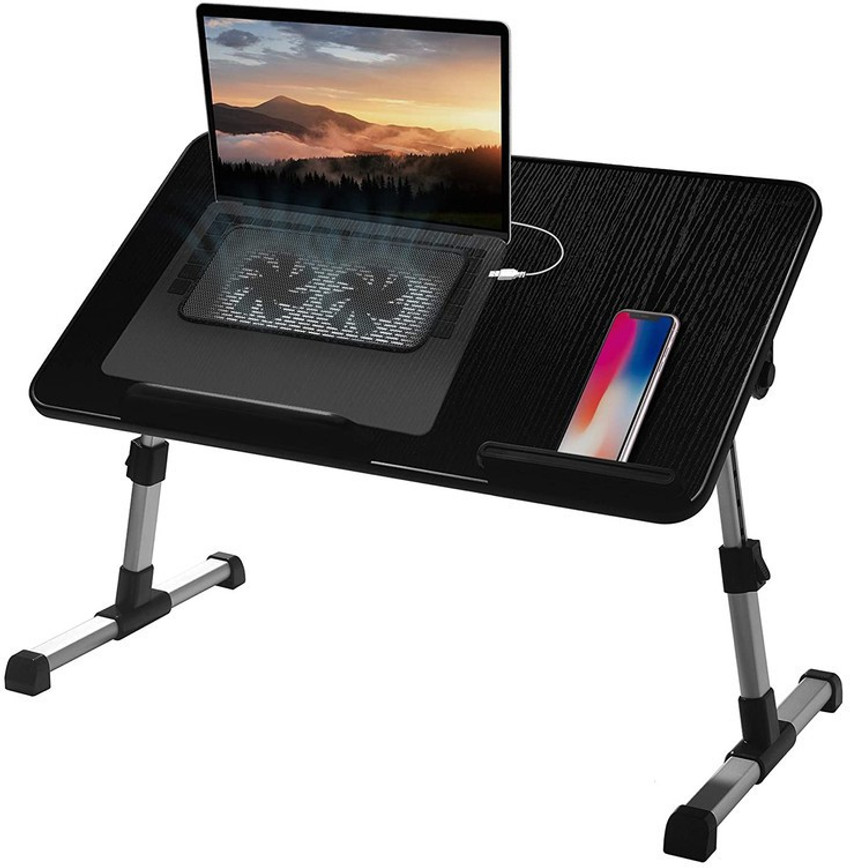 Laptop table with store cooling fan flipkart