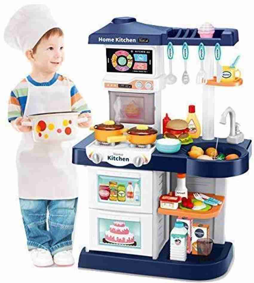 Mt hub Musical Kitchen Set Toy for Kids with Light and Accessories