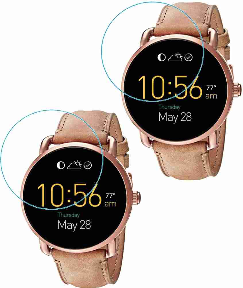 EDOMPLUS Screen Guard for Fossil FTW2102 Q Wander Smartwatch
