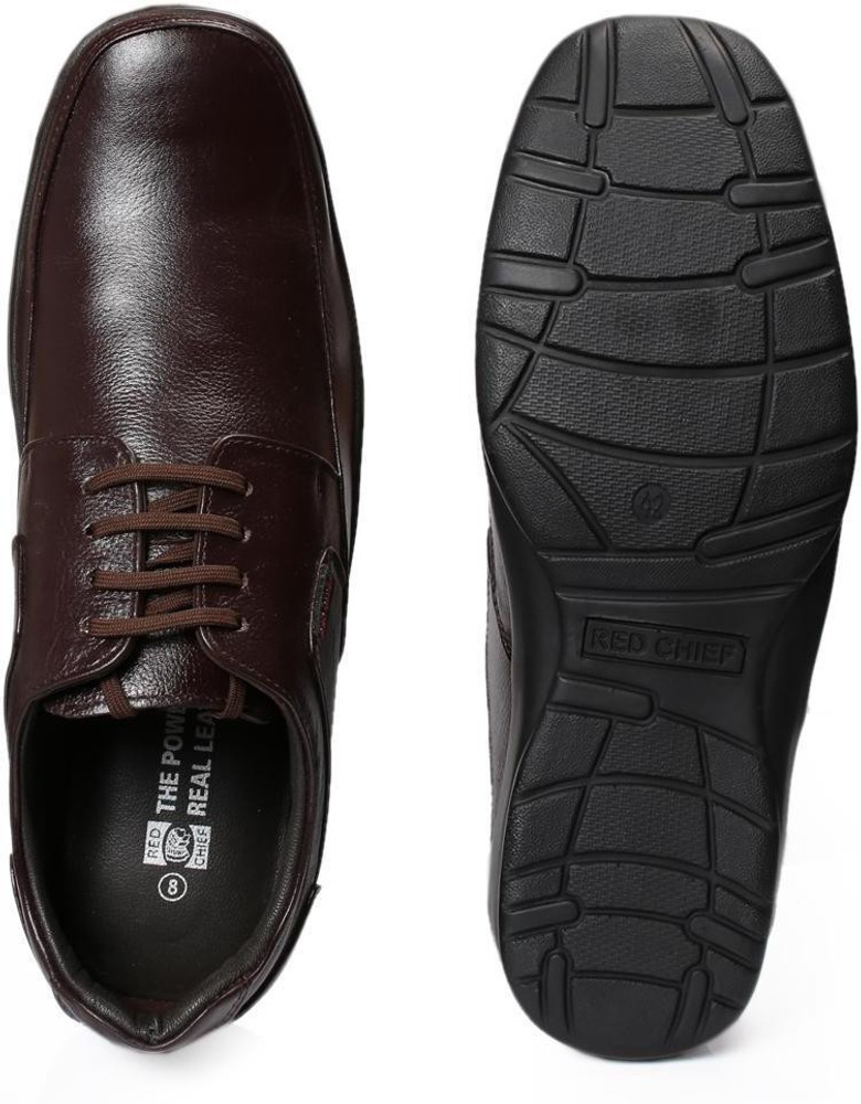 RED CHIEF Lace Up For Men Buy Brown Color RED CHIEF Lace Up For