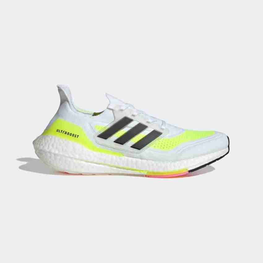 White Adidas Ultra Boost 2021 Sports Shoes at Rs 2600/piece in New