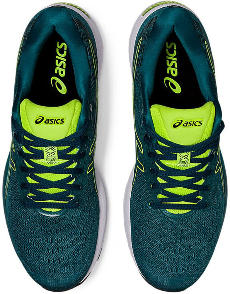 Asics green running shoes deals