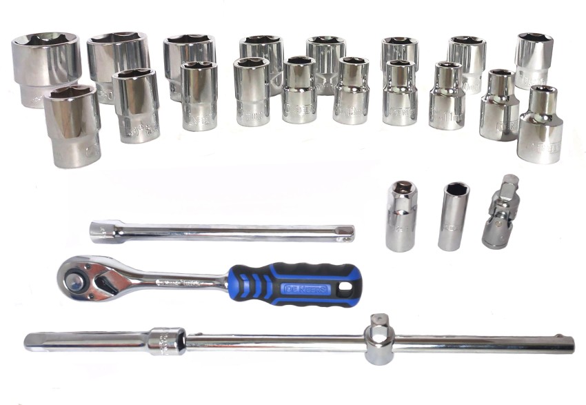 DE NEERS DRIVE HEX SOCKET SET 1/4 at Rs 1254/piece in Jalandhar