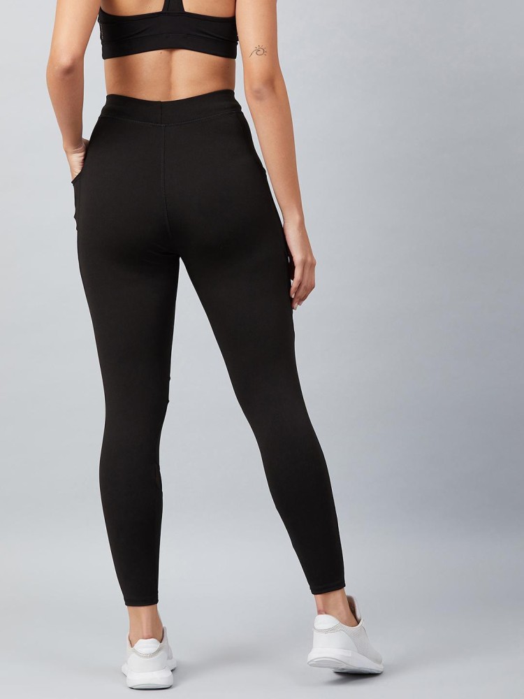 Buy Zobox Women's Solid Slim Fit Tights Black_28 Online at Best Prices in  India - JioMart.