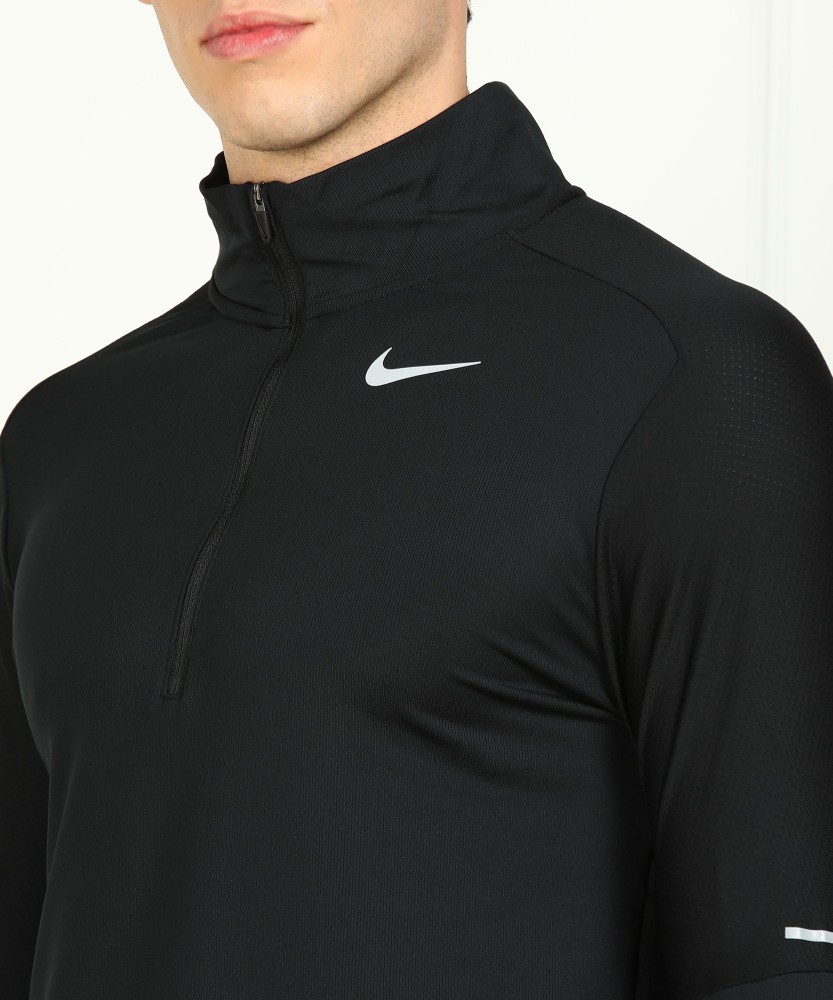 Nike dri fit store half zip mens