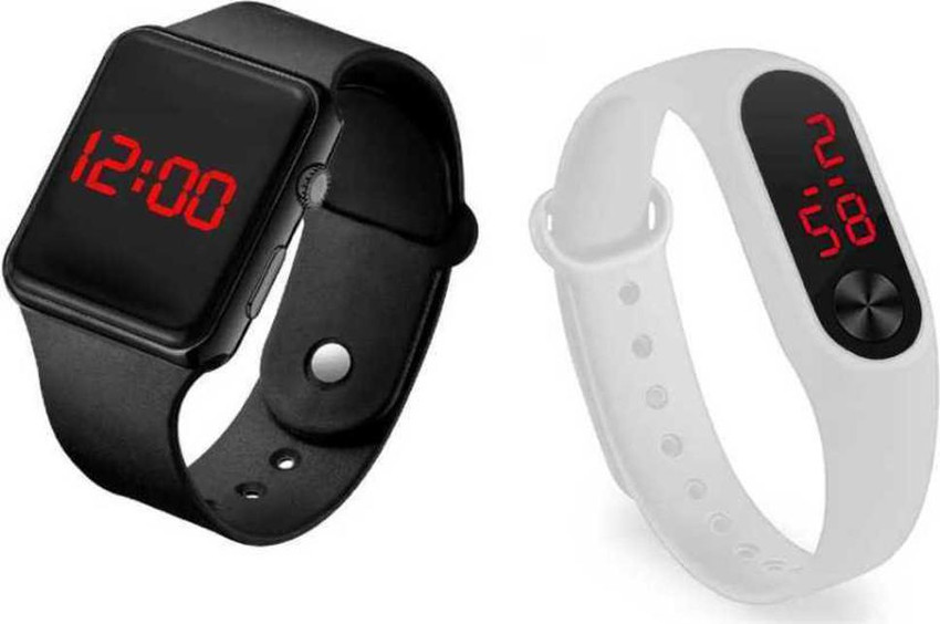 Big screen digital hotsell watch