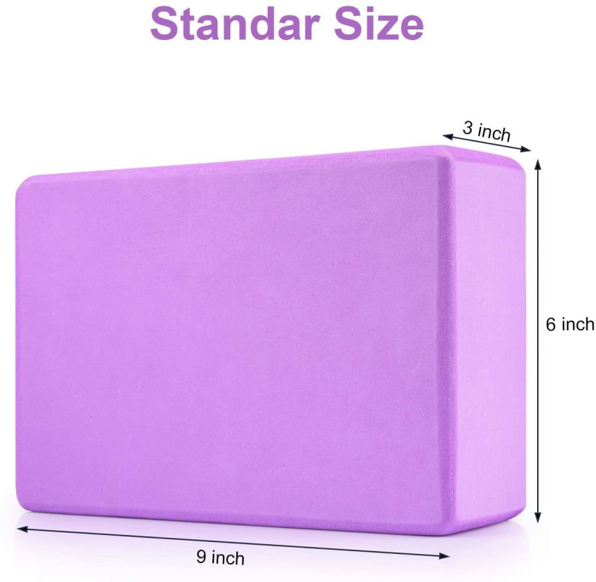  Purple Yoga Block