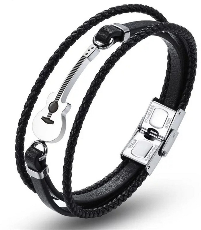 Leather bracelet flipkart shop