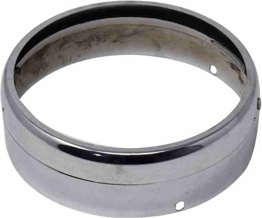 Ramanta Inner & Outer Ring for Head Light Grill, Heavy Duty Metal