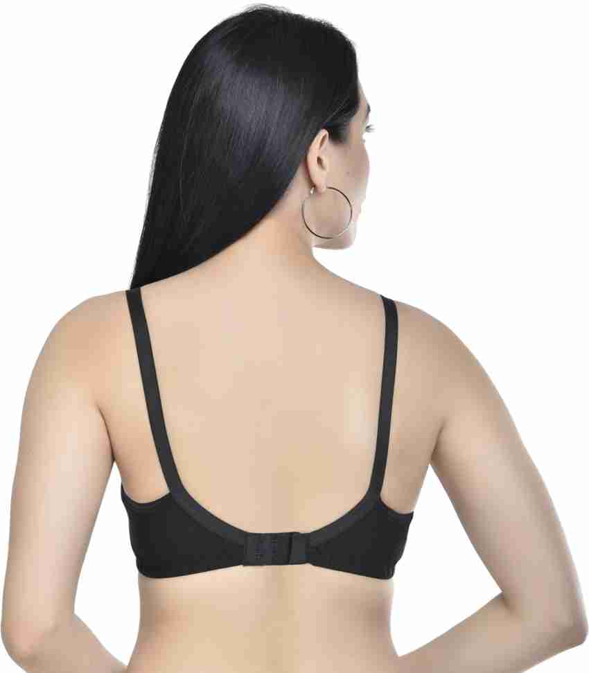 Desiprime Poly Cotton B Cup Feeding Bra Set of 3 Women Maternity