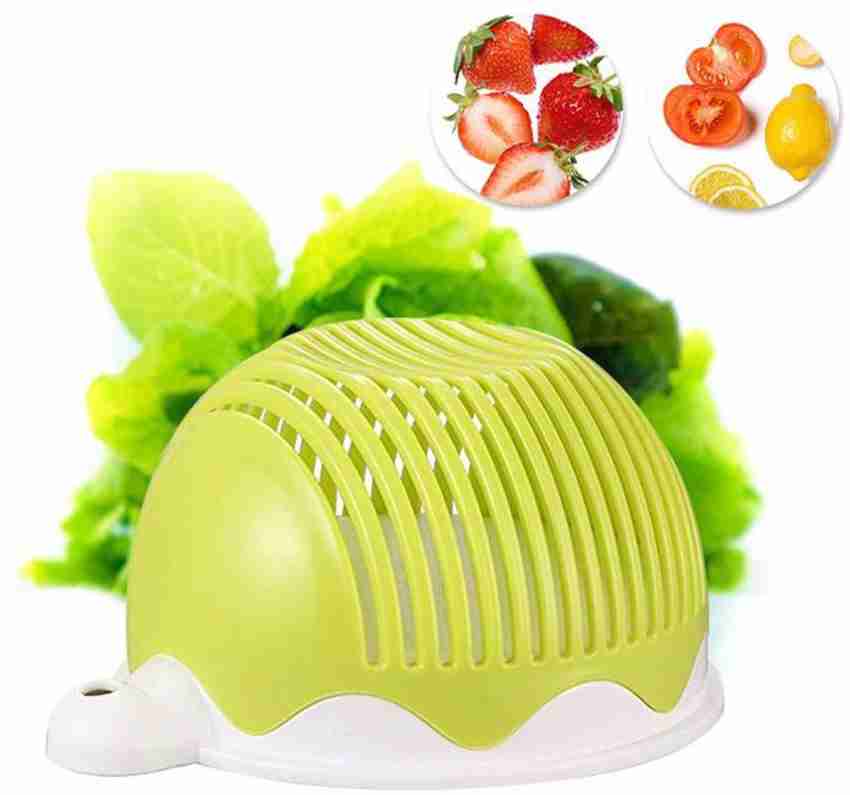 MACARIZE Kitchen Salad Cutter Bowl Upgraded Easy Salad Maker, Fruit Vegetable  Salad Chopper Bowl Fresh Salad Slicer Vegetable Chopper Price in India -  Buy MACARIZE Kitchen Salad Cutter Bowl Upgraded Easy Salad