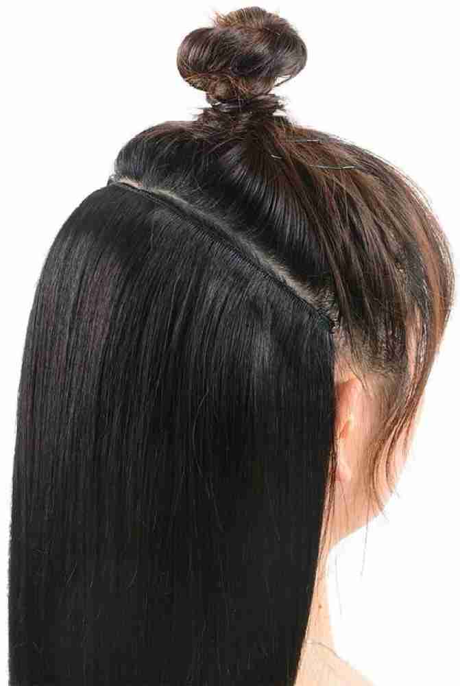 Wig Female Ponytail Wig Long Straight Hair Extension Piece Ponytail Wig Female Real Hair Manikin Head Braiding Hair Stand 360 Styling Head Mannequin