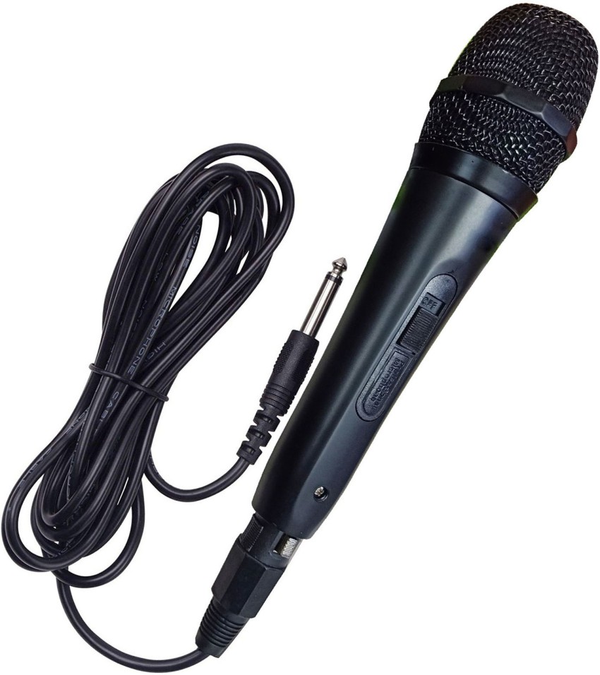 TECHOMANIA New Professional Handheld Corded Vocal DJ Mic for
