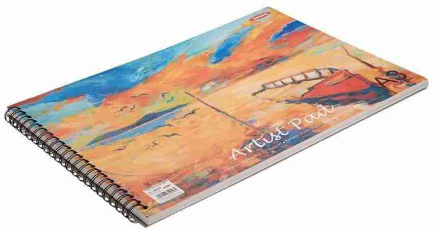 ANUPAM Artist Spiral Drawing Book A4 (30cm x 21cm) Size - 50