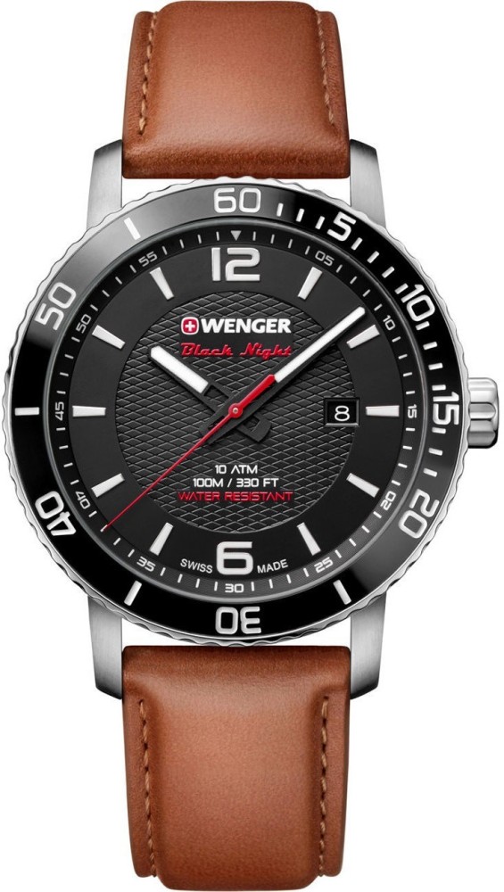 Wenger ROADSTER BLACK NIGHT Analog Watch For Men Buy Wenger