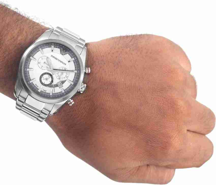 EMPORIO ARMANI NEW TAZIO Analog Watch For Men Buy EMPORIO ARMANI NEW TAZIO Analog Watch For Men AR6036 Online at Best Prices in India Flipkart