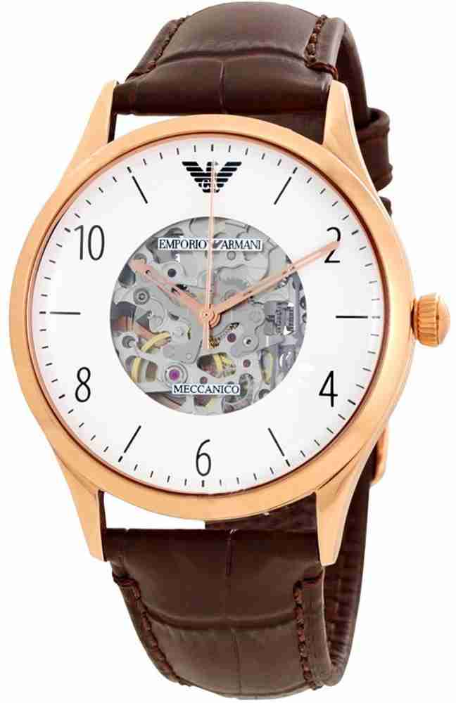Emporio armani sales mechanical watch