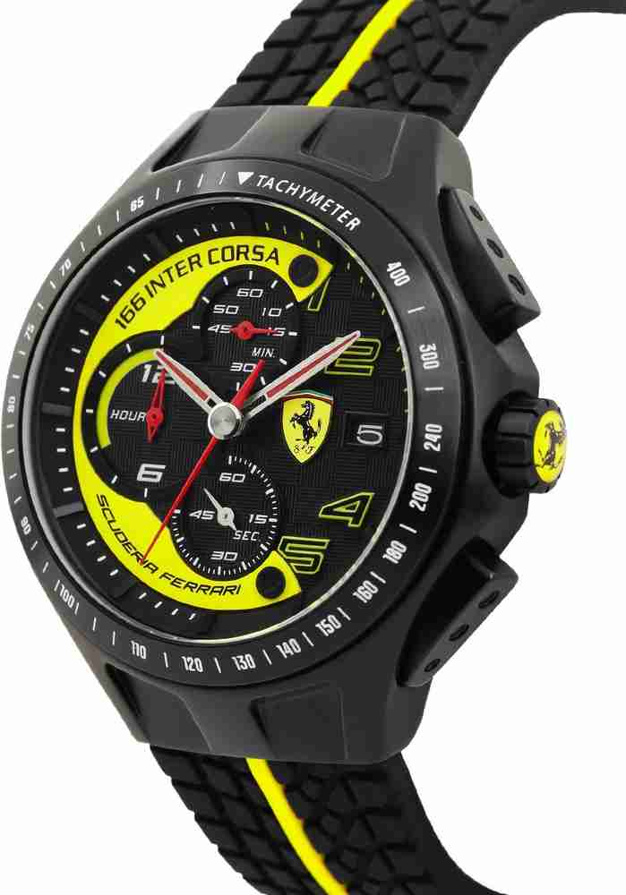 SCUDERIA FERRARI Race Day Analog Watch For Men